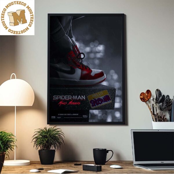 Spider-Man Miles Morales Live Action Movie Poster Home Decor Poster Canvas