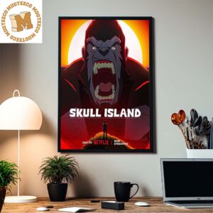 Skull Island The First Series In The Monster Verse Streaming On Netflix Home Decor Poster Canvas