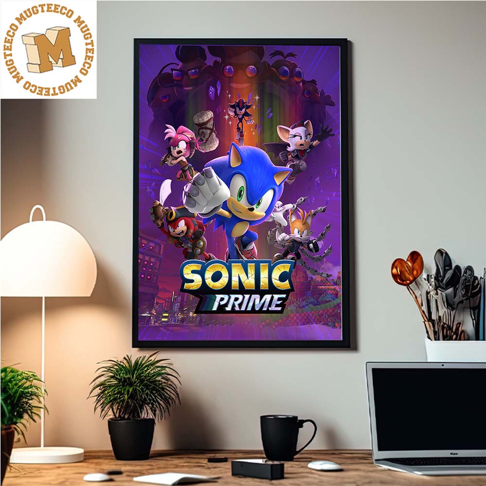 Sonic Prime Season 2 Netflix New Official Home Decor Poster Canvas -  Mugteeco