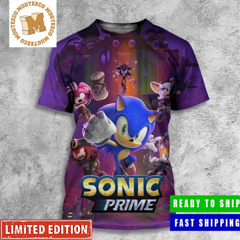 Sonic Prime Season 2 Netflix New Official Poster All Over Print