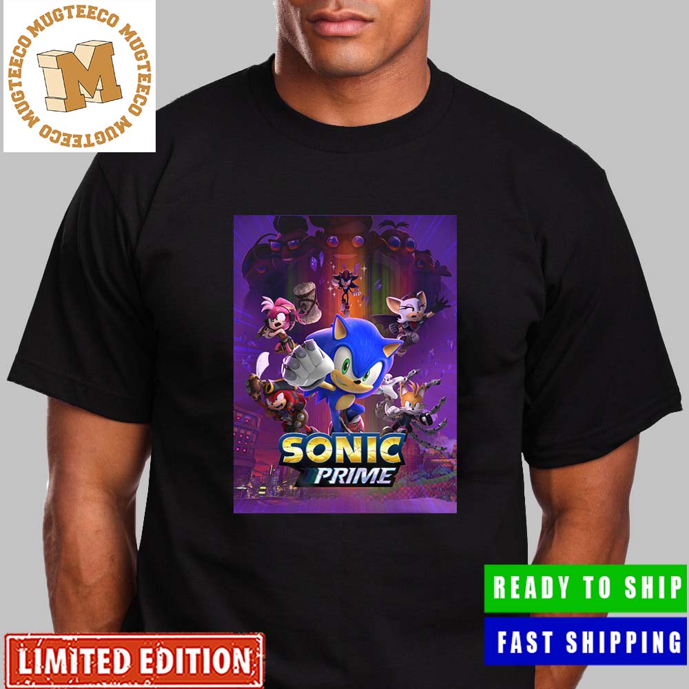 Sonic Prime Season 2 Netflix New Official Poster All Over Print Shirt -  Mugteeco