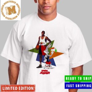 Space Jam Bugs Bunny Hare Jordan For Basketball Fans Unisex T-Shirt