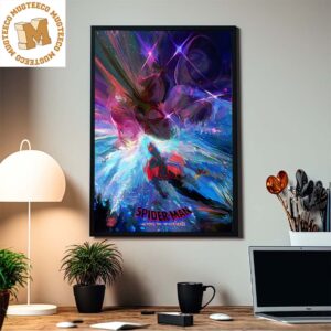 Spider Man Across The Spider Verse Watercolor Arwork By John Dunn Home Decor Poster Canvas