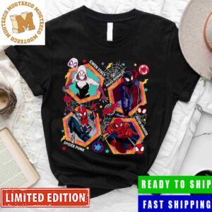 Spider-Man Across the Spider-Verse Characters Unisex T-Shirt
