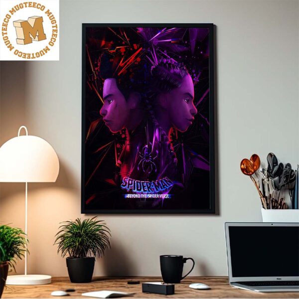 Spider Man Beyond The Spider Verse Movie Poster Home Decor Poster Canvas