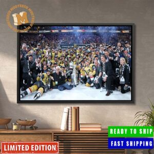 Stanley Cup 2023 Team Of Champions Vegas Golden Knights Home Decor Poster Canvas