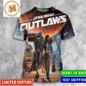 Star Wars Outlaws The First Ever Open World Star Wars Game Poster All Over Print Shirt