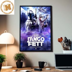 Star Wars The Book Of Jango Fett Concept Series Home Decor Poster Canvas