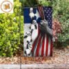 Texas American Flag Vintage Sloth 4th Of July Patriotic Gifts 2 Sides Garden House Flag