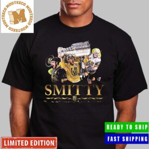 Thank You Smitty Vegas Golden Knights A Leader On The Ice Stanley Cup Champion Vintage T-Shirt