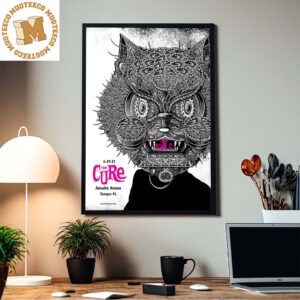 The Cure Amalie Arena Tampa Event 29 June 2023 Show Of A Lost World 2023 Home Decor Poster Canvas