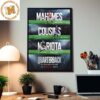 The Cure Detroit On Stage Show Of A Lost World 2023 Home Decor Poster Canvas