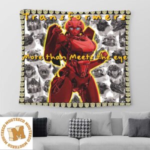 Transformers More Than Meets The Eye Arcee 90s Hip-Hop Style Home Decor Poster Tapestry