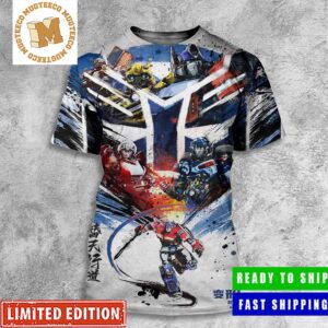 Transformers Rise Of The Beasts Autobot Optimus Prime Going Global Chinese Style All Over Print Shirt