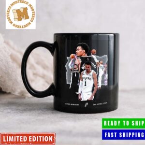 Victor Wembanyama Goes  No 1 To San Antonio Spurs NBA Draft Coffee Ceramic Mug