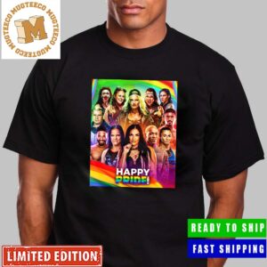 WWE And AEW Wrestling Happy Pride Month Unisex T-Shirt