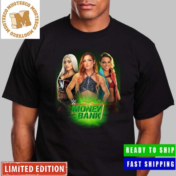 WWE Women Money In The Bank Ladder Match Unisex T-Shirt