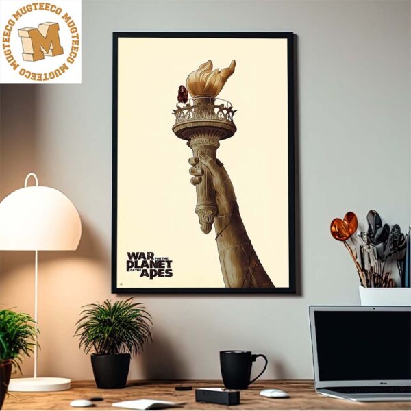 War For The Planet Of The Apes Fanart Home Decor Poster Canvas