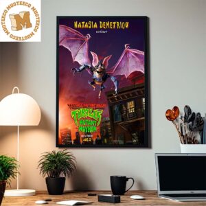 Wingnut By Natasia Demetriou In Teenage Mutant Ninja Turtles Mutant Mayhem Home Decor Poster Canvas