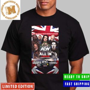 AEW All Elite Wresting All In London Wembley Stadium August 27 Classic T-Shirt