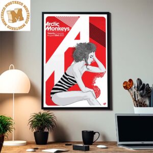 Arctic Monkeys Toronto Canada Event August 23 2023 Home Decor Poster Canvas