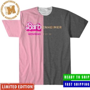 Barbenheimer Barbie Movie And Openheimer Collaborations All Over Print Shirt