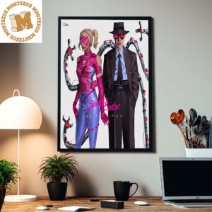 Barbenheimer Spider Barbie An Octenheimer Spider Man Style Home Decor Poster Canvas