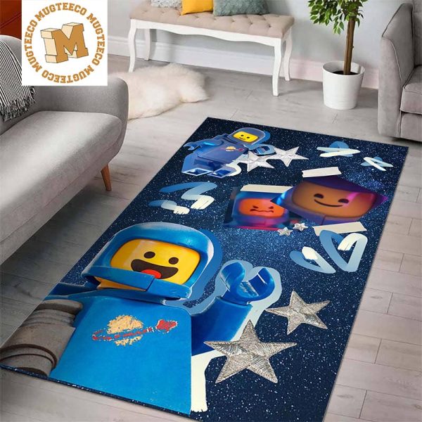 Benny The Astronaut From The Lego Movie Art Area Rug Home Decor