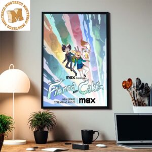 Cartoon Network Adventure Time Fionna And Cake New Series Home Decor Poster Canvas