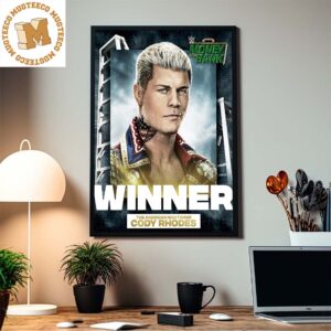 Cody Rhodes The American Nightmare Winner Of Money In The Bank Home Decor Poster Canvas
