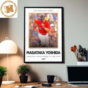 Congrats Masataka Yoshida As The MLB 2023 American League Rookie Of The Year Home Decor Poster Canvas