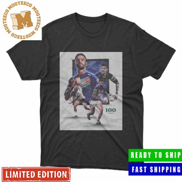 Congrats Wayde Egan New Zealand Warriors Has 100 NRL Games Classic T-Shirt