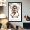 Congrats Carlos Alcaraz Is A Wimbledon Champion Home Decor Poster Canvas