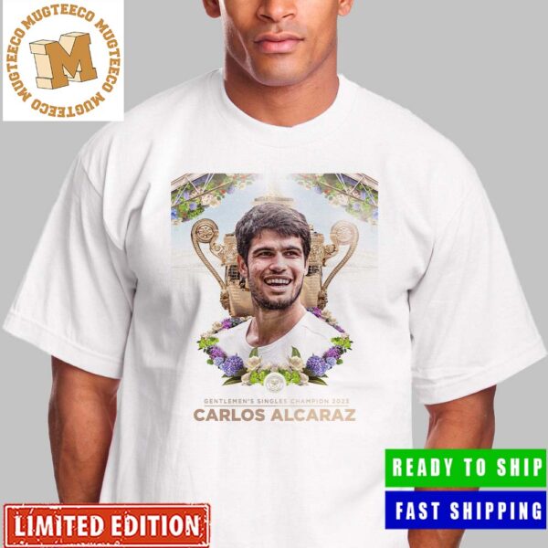 Congratulations Carlos Alcaraz Gentlemen Singles Champion 2023 Premium Unisex T-Shirt