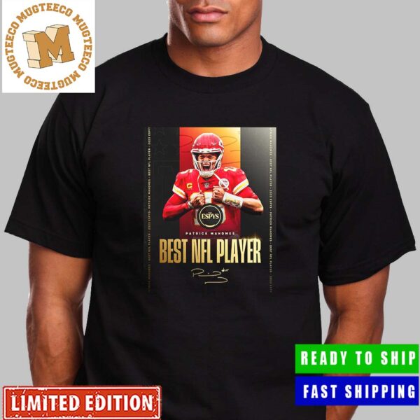 Congratulations Patrick Mahomes From Kansas City Chiefs The Espys Best NFL Player Classic T-Shirt