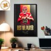 Congratulations Patrick Mahomes From Kansas City Chiefs The Espys Best Male Athlete Home Decor Poster Canvas