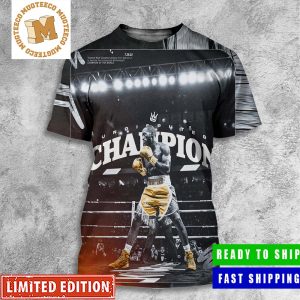Craw Ford Defeats Spence TO Become The Undisputed Weiterweight Champion Of The World All Over Print Shirt