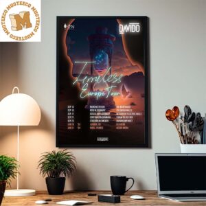 Davido Timeless Europe Tour Home Decor Poster Canvas