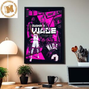 Dwyane Wade This Is My House In Miami Heat GTA Series Covers Home Decor Poster Canvas