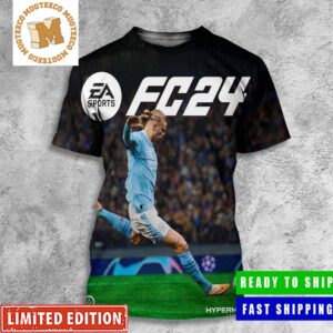 EA Sports FC 24 Erling Haaland Cover Star All Over Print Shirt