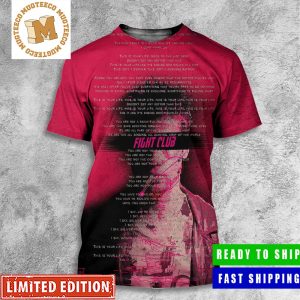 Fight Club 1999 Poster All Over Print Shirt