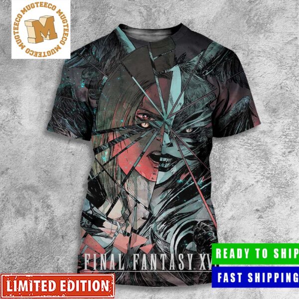 Final Fantasy XVI Benedikta And Garuda All Over Print Shirt