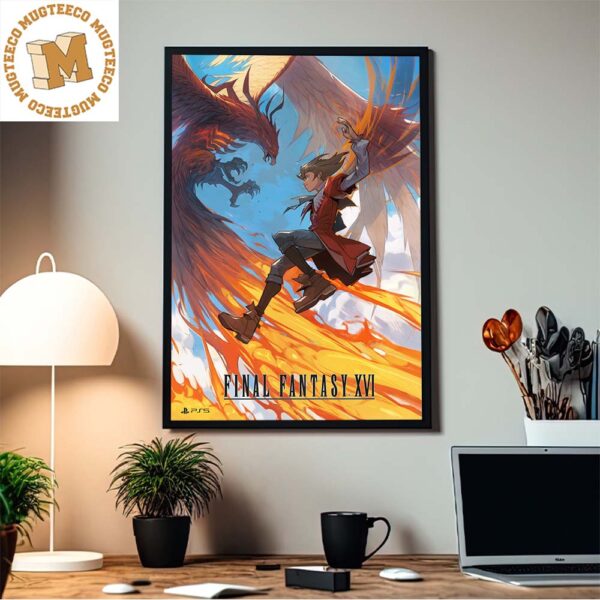 Final Fantasy XVI Joshua And Phoenix Home Decor Poster Canvas