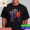 Formula 1 2023 Driver Standings Poins After The Belgian Grand Prix Unisex T-Shirt