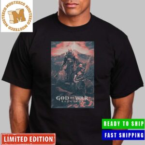 God Of War Ragnarok Artwork For San Diego Comic Con Poster Vintage T-Shirt