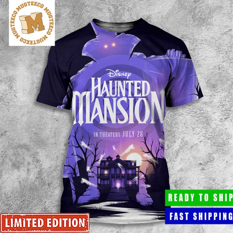 Haunted Mansion Disney Brand New Art From Rico Jr Crea All Over Print Shirt  - Mugteeco