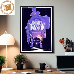 Haunted Mansion Disney Brand New Art From Rico Jr Crea Home Decor Poster Canvas