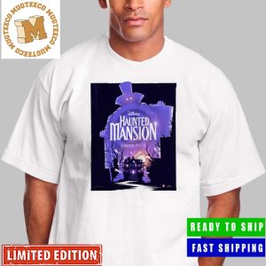 Haunted Mansion Disney Brand New Art From Rico Jr Crea Vintage T-Shirt