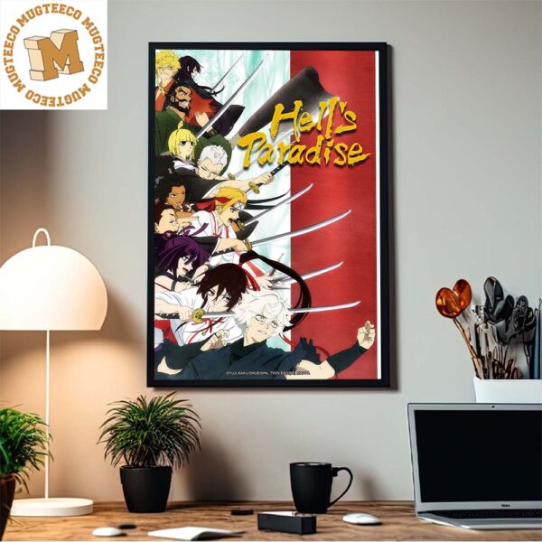 Hell’s Pardise Anime Official Home Decor Poster Canvas