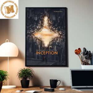 Inception The Dream Is Real Home Decor Poster Canvas